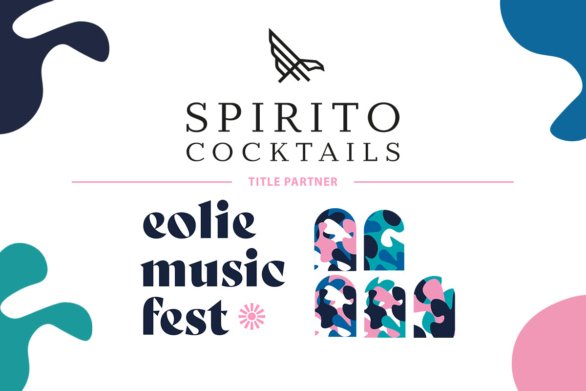 Locandina Eolie Music Fest con Title Partner Spirito Cocktails
