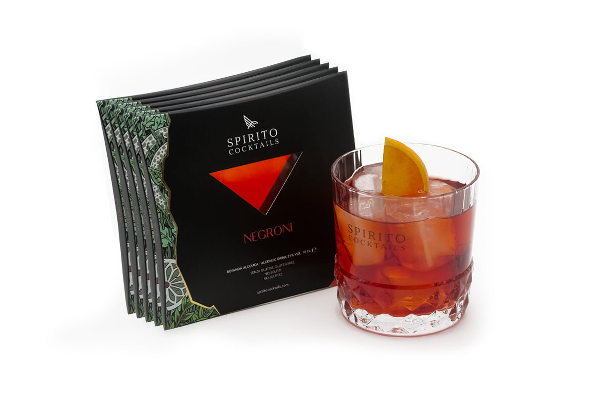 Negroni Cocktail - 5 cocktails pronti da bere – SPIRITO COCKTAILS